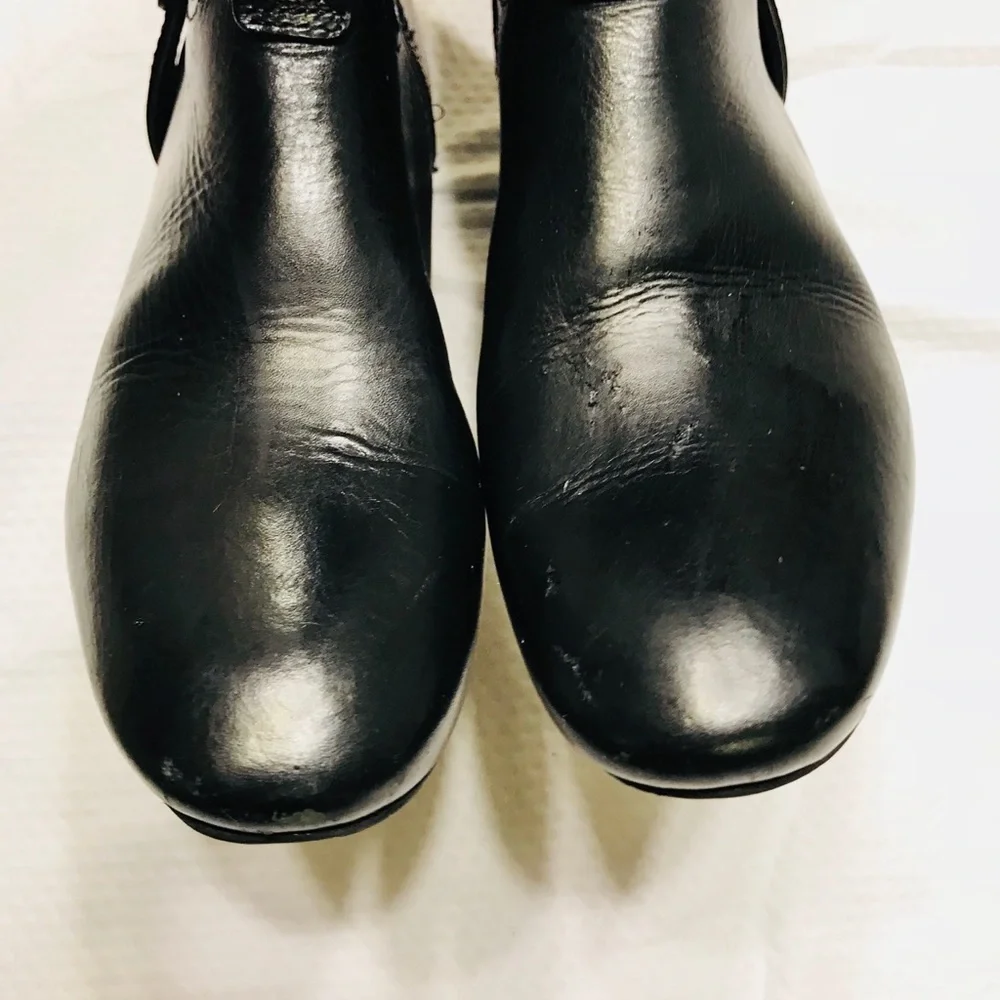 Tory Burch leather‎ heel boots